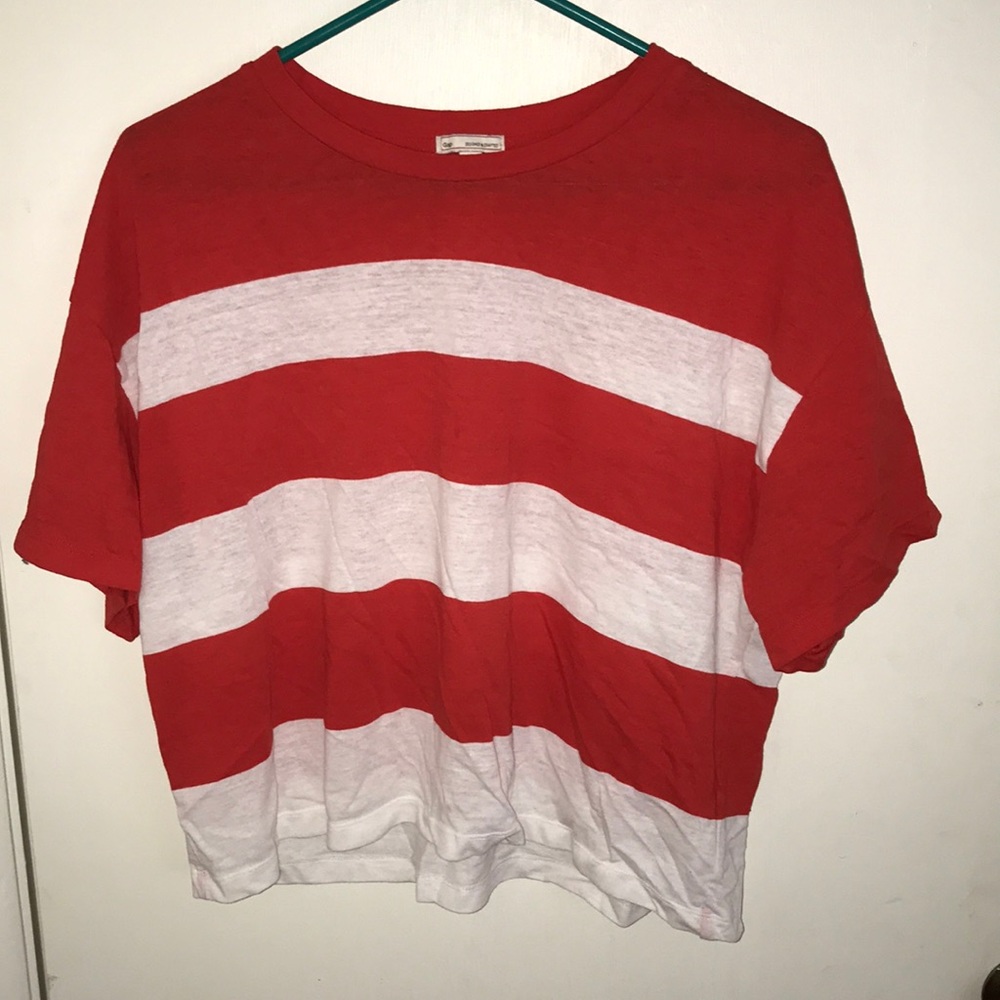 Striped Crop Top